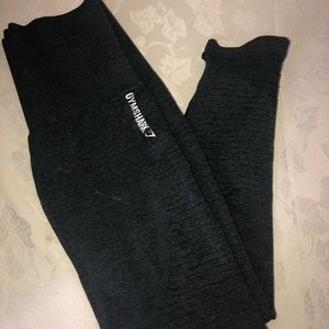 Original gymshark seamless dark grey size large
